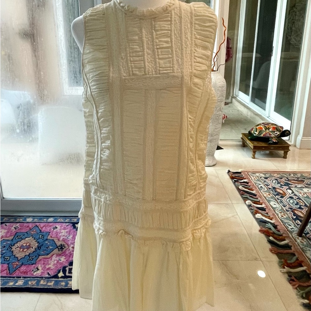 Rebecca Taylor mini/midi dress size 8 - can fit 6